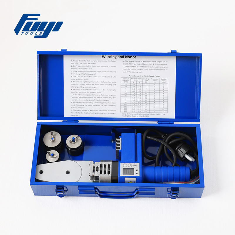 FYDCX32 Màn hình kỹ thuật số Kiểm soát nhiệt độ Ổ cắm ống PPR Máy hàn tổng hợp